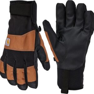 Carhartt Men's Waterproof Thermal Lined Secure Cuff Glove