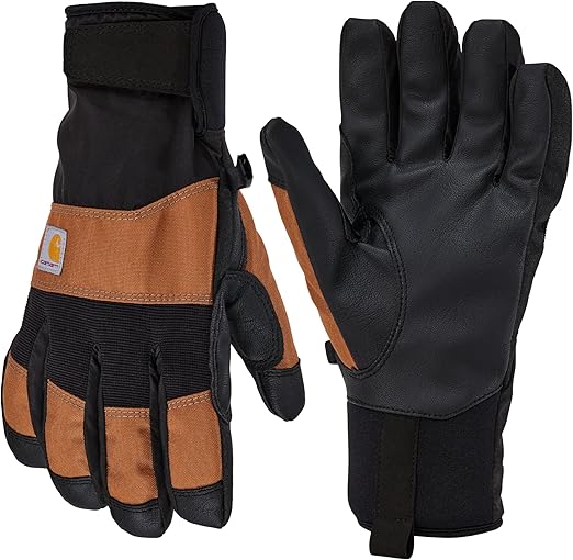 Carhartt Men's Waterproof Thermal Lined Secure Cuff Glove